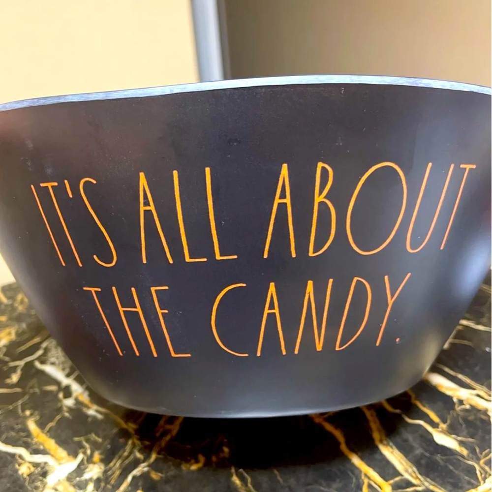 Rae Dunn Halloween candy bowl NWT